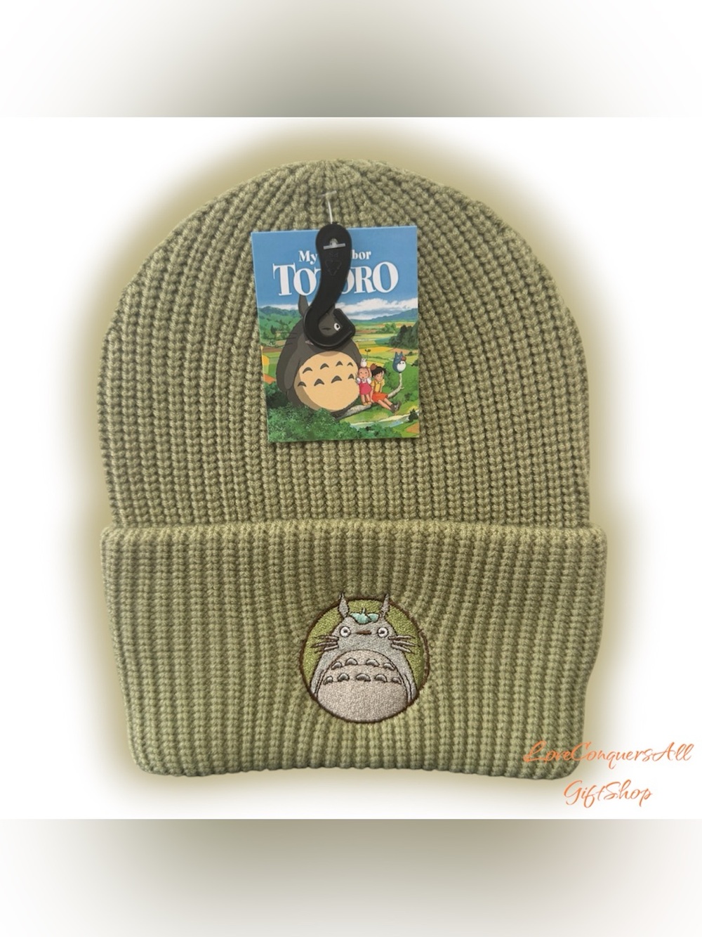 Studio Ghibli My Neighbor Totoro Embroidered Knit Beanie